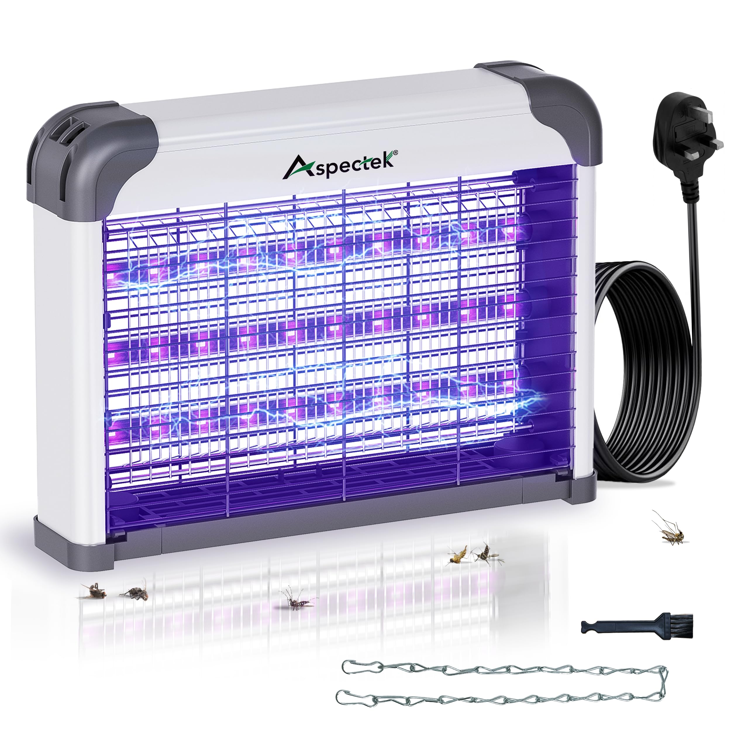 Amazon.com : ASPECTEK Dual-Spectrum LED Bug Zapper Indoor, High
